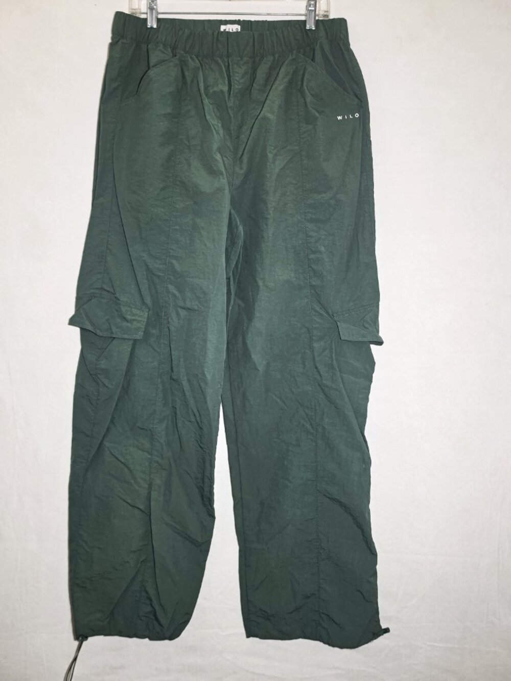 Wilo Green Hiking pants women Large Airy Baggy Comfortable